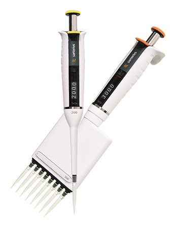 赛多利斯百得Tacta十二道手动移液器,0.5–10µl
