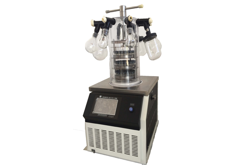 宁波新芝SCIENTZ-10ND多歧管压盖型钟罩式冷冻干燥机